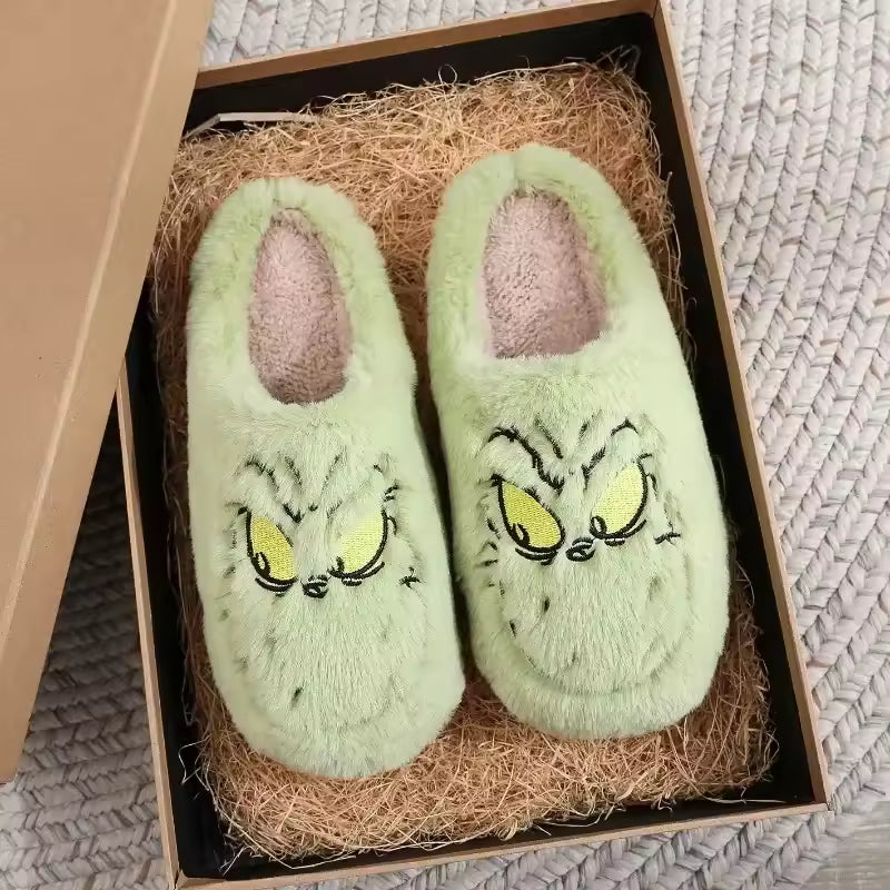 "Grinchers" Grinch Slippers